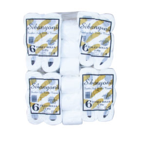 6’s x 10 Sibanyoni feathersoft black & gold 2ply